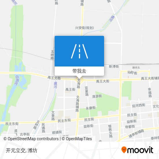开元立交地图