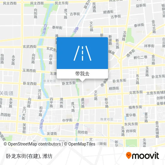 卧龙东街(在建)地图