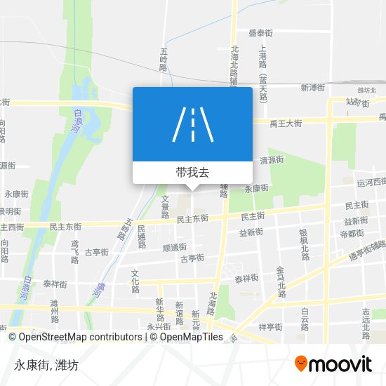 永康街地图