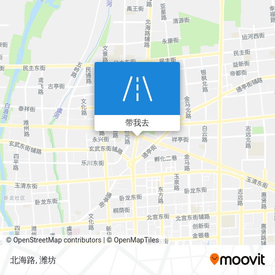 北海路地图