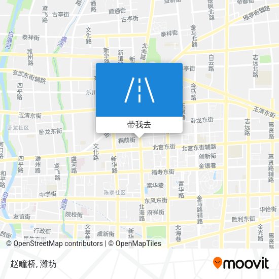 赵疃桥地图