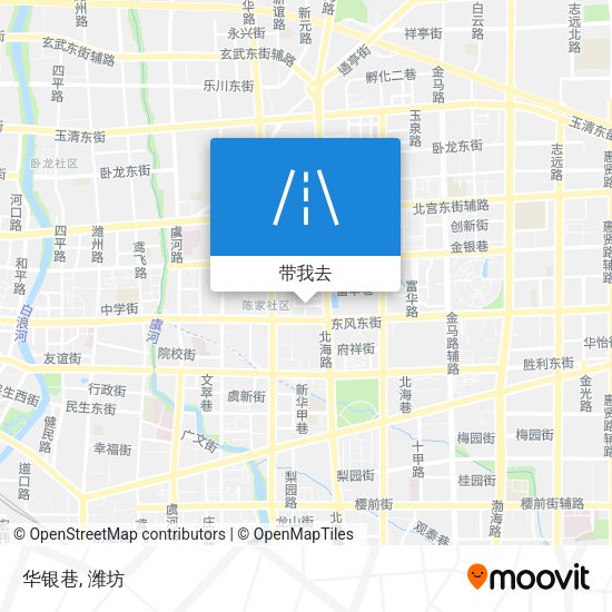 华银巷地图