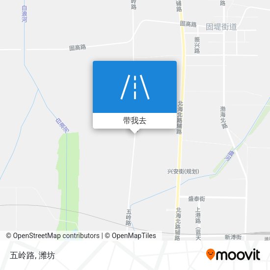 五岭路地图