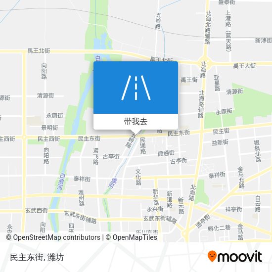 民主东街地图