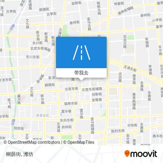 桐荫街地图