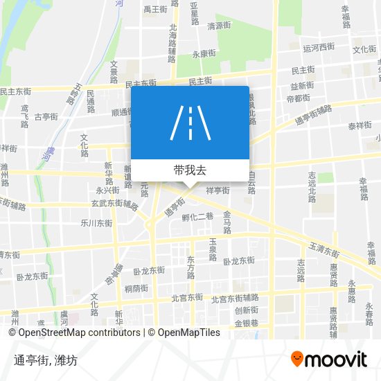 通亭街地图