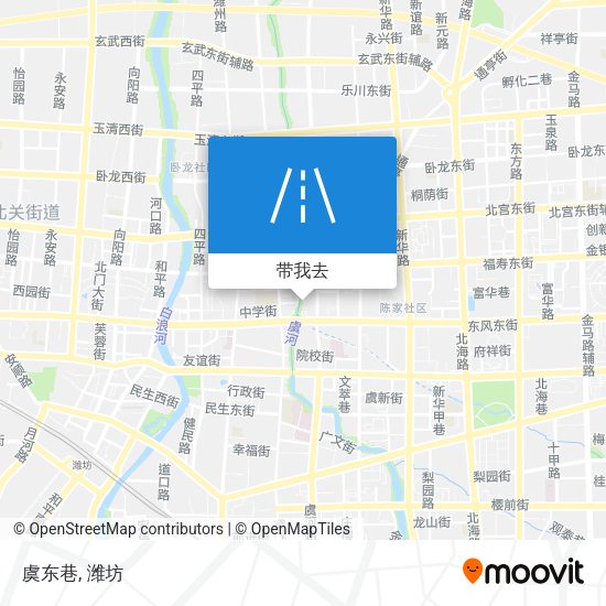 虞东巷地图