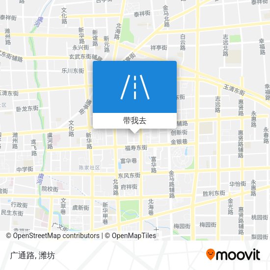 广通路地图