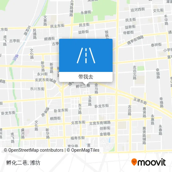 孵化二巷地图
