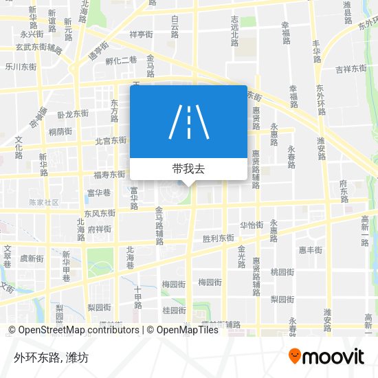外环东路地图