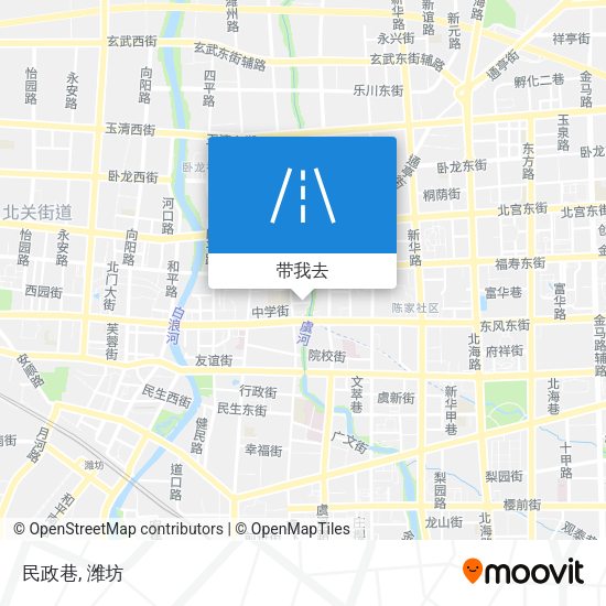 民政巷地图