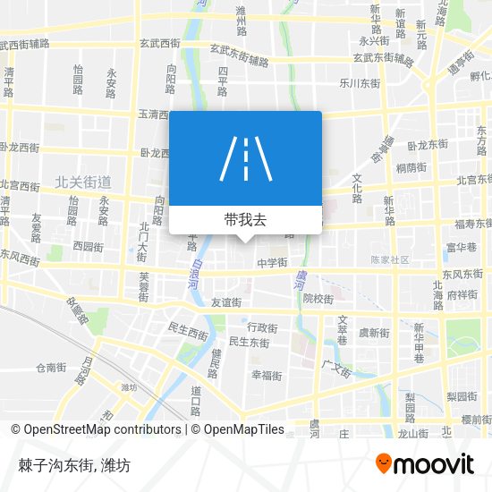 棘子沟东街地图