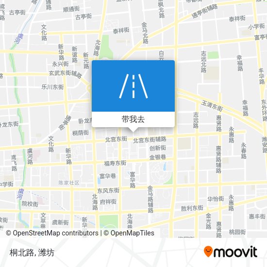 桐北路地图