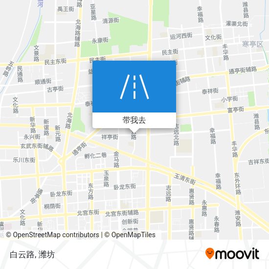 白云路地图