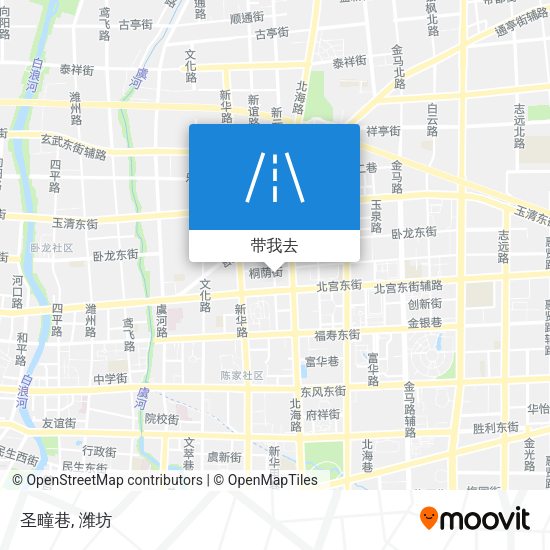 圣疃巷地图