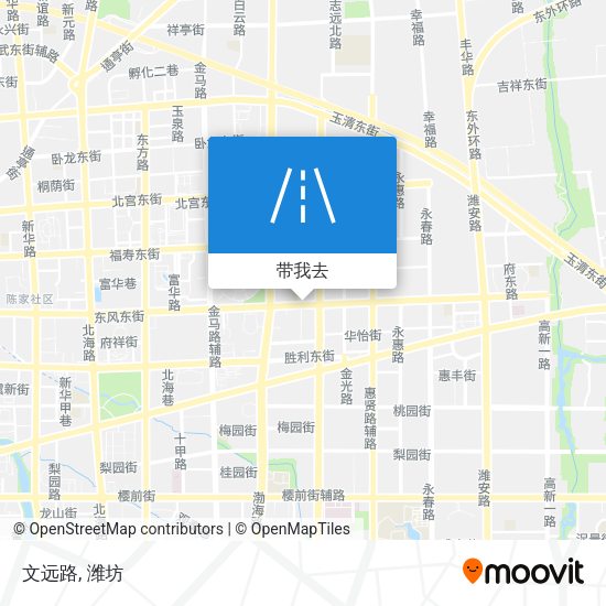 文远路地图