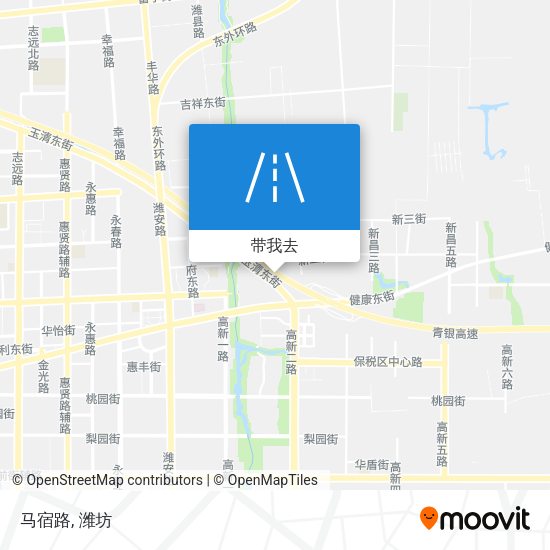 马宿路地图
