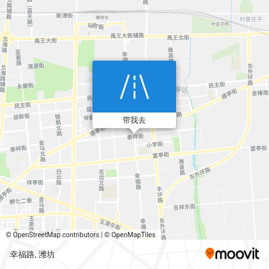 幸福路地图