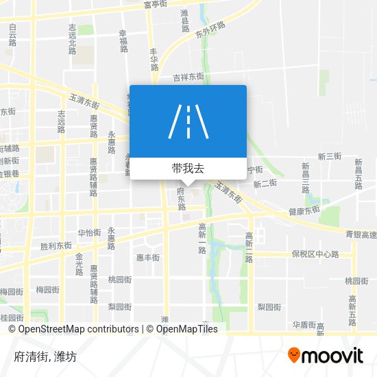 府清街地图