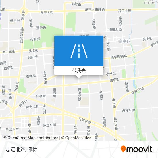 志远北路地图