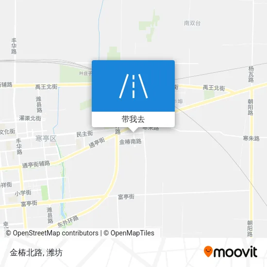 金椿北路地图
