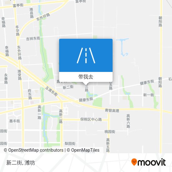 新二街地图