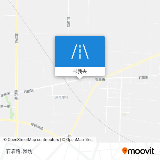 石眉路地图