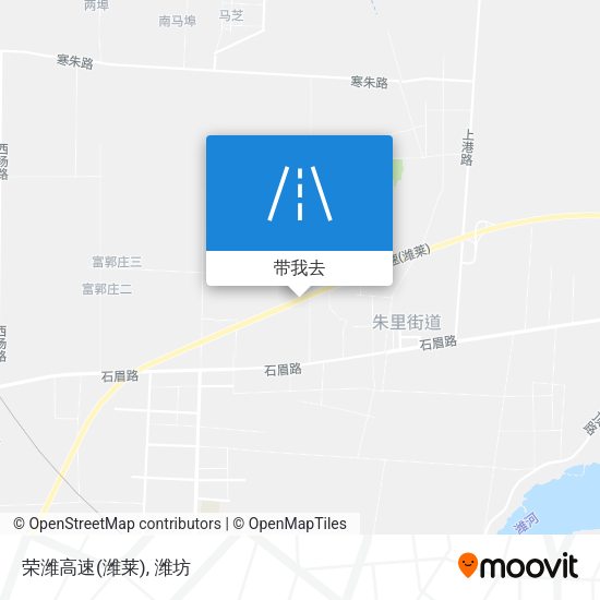 荣潍高速(潍莱)地图