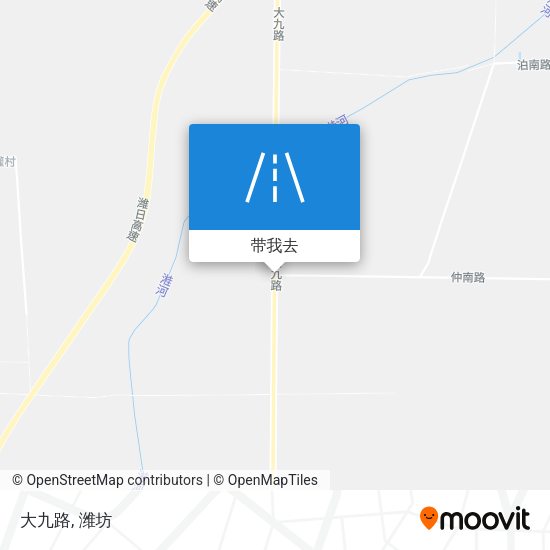 大九路地图