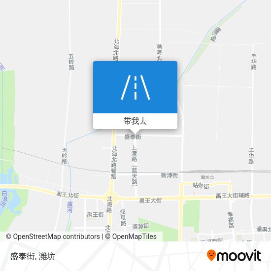 盛泰街地图