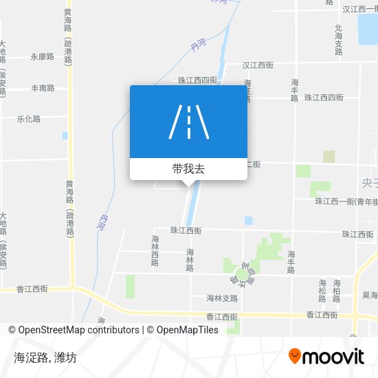 海浞路地图