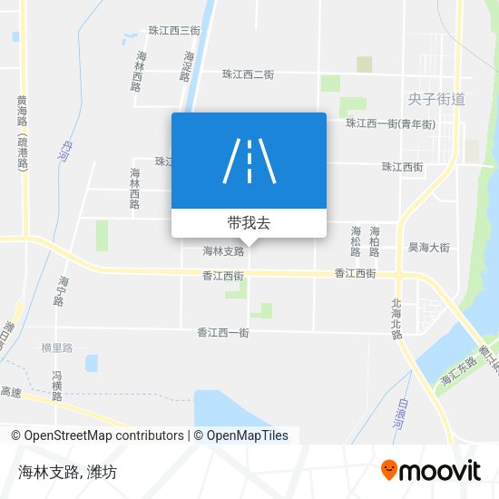 海林支路地图