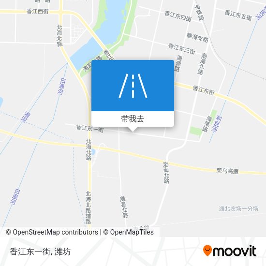 香江东一街地图