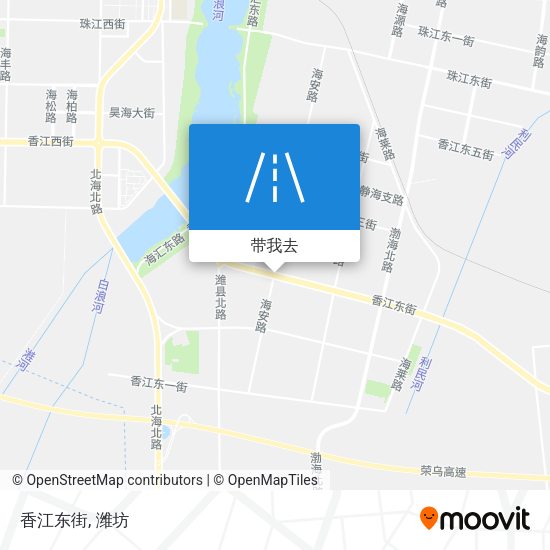 香江东街地图