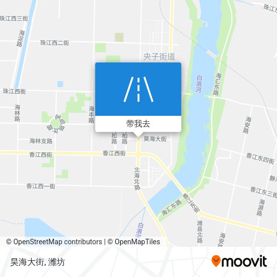 昊海大街地图