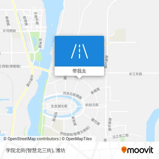 学院北街(智慧北三街)地图