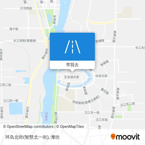 环岛北街(智慧北一街)地图