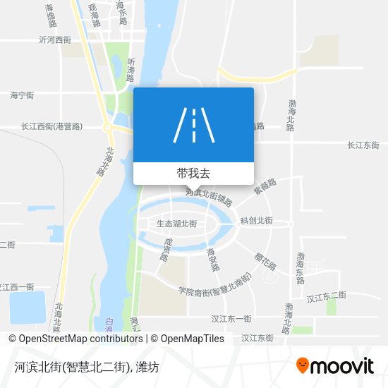 河滨北街(智慧北二街)地图