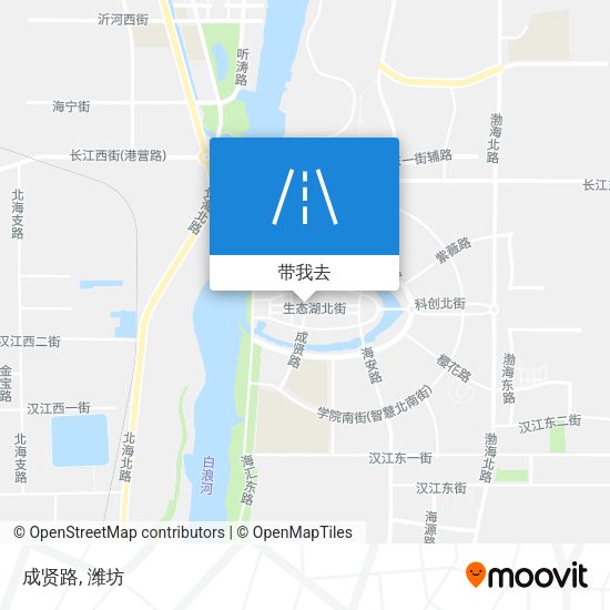 成贤路地图
