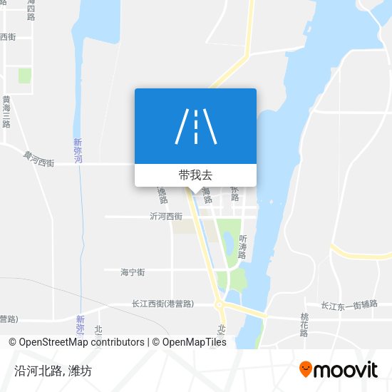 沿河北路地图