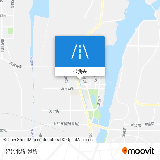 沿河北路地图