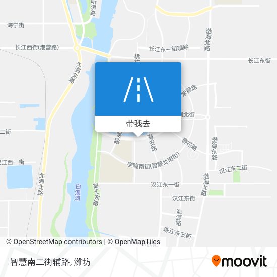 智慧南二街辅路地图