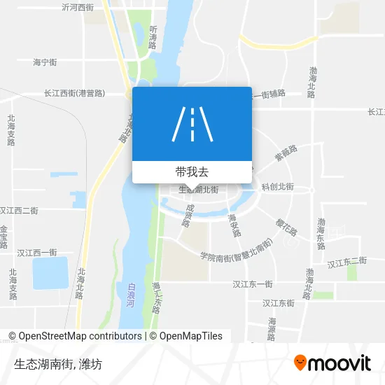 生态湖南街地图