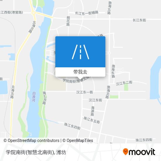学院南街(智慧北南街)地图