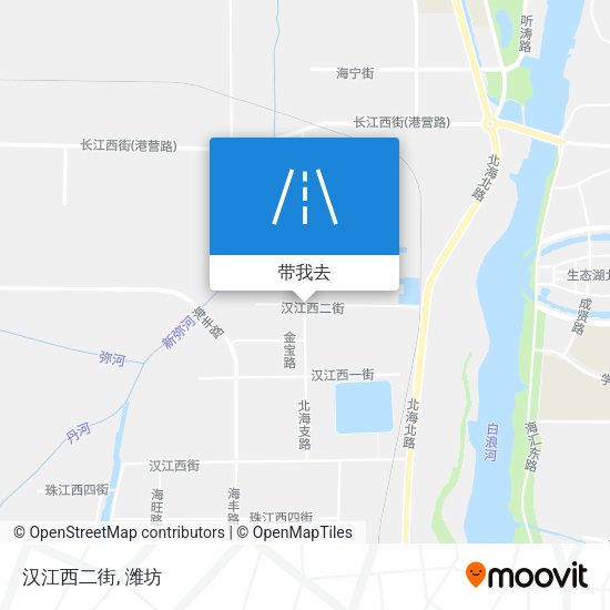 汉江西二街地图