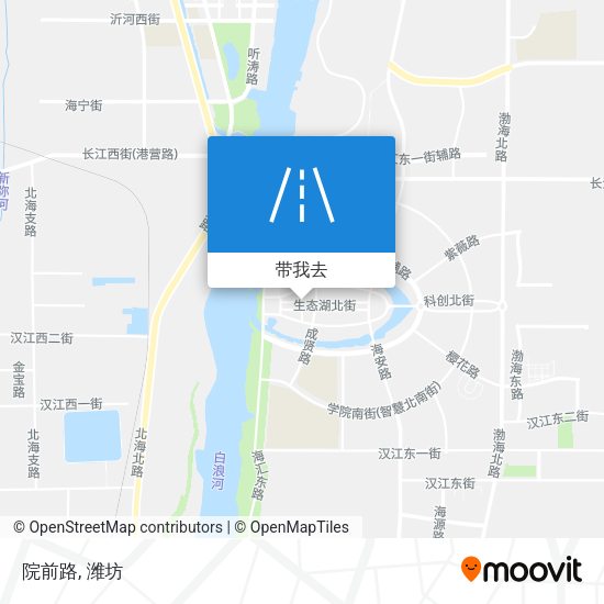院前路地图