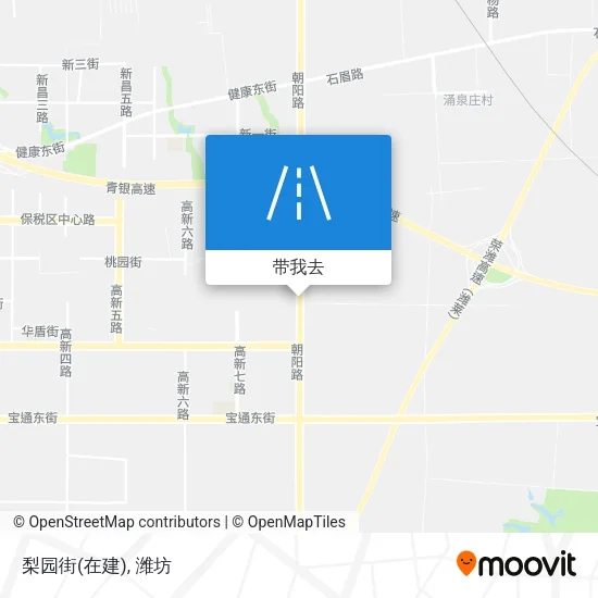 梨园街(在建)地图