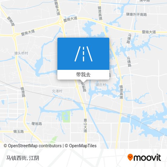 马镇西街地图