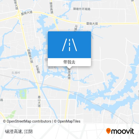 锡澄高速地图