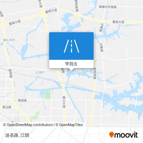 游圣路地图